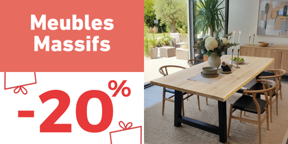 Tables massives : -15%